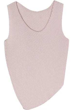 Issey Miyake Plissé-effect top