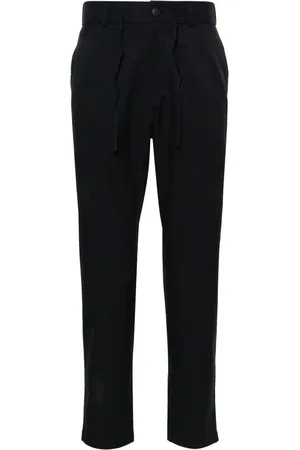 HUGO BOSS Mid-rise slim-fit trousers