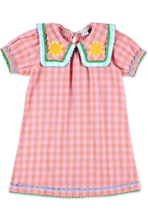 Stella McCartney Checked cotton dress