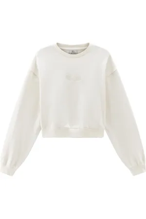 Woolrich Logo-embroidered cotton sweatshirt