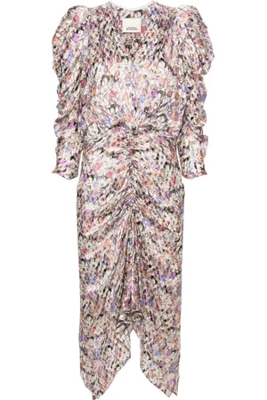 Isabel Marant Nemil velour mini dress