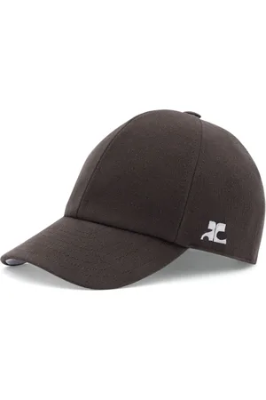 Courrèges Logo-embroidered cotton baseball cap