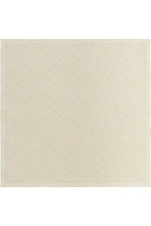 Tory Burch T Monogram silk square scarf