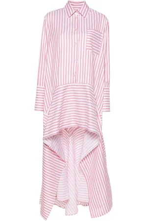 Viktor & Rolf Violant asymmetric shirt maxi dress