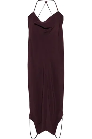 Viktor & Rolf Upside Down crepe camisole dress