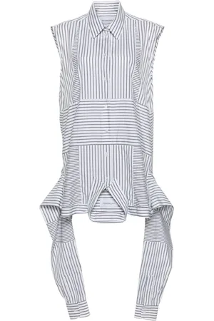 Viktor & Rolf Upside Down striped shirtdress