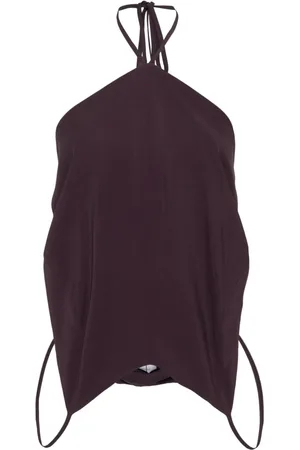 Viktor & Rolf Upside-down crepe top