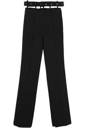 Rokh Belt-detail straight trousers