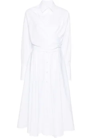 Viktor & Rolf Shirt wrap maxi dress