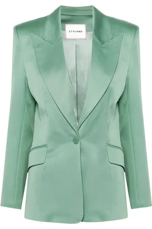 Styland Peak-lapel single-breasted blazer