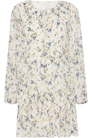 Liu Jo Floral-print pleated minidress