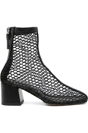 Souliers Martinez Firme 65mm mesh ankle boots