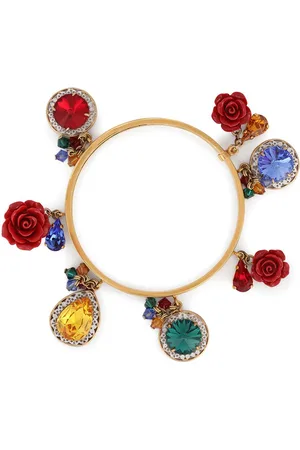 Dolce & Gabbana Charm-detail loop bangle