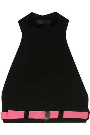 SSHEENA Kute belted crop top