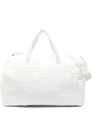 Elisabetta Franchi Monogram-embossed changing bag