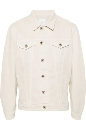 ELEVENTY Panelled denim shirt jacket
