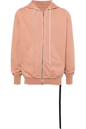 Rick Owens Drawstring cotton hoodie