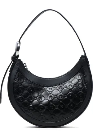 Marine Serre Eclips leather shoulder bag