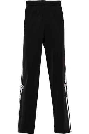 adidas 3-stripe embroidered-logo track pants