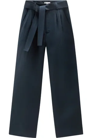 Woolrich Belted straight-leg trousers