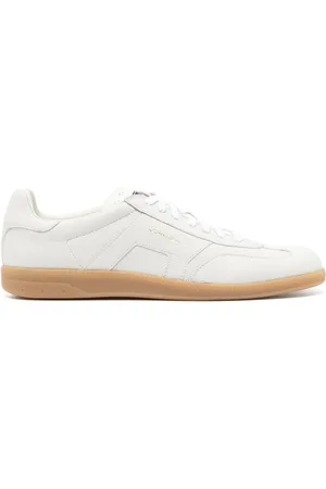 santoni Low-top leather sneakers