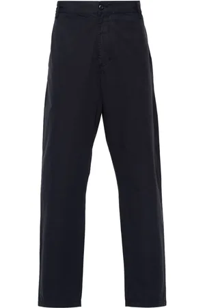 Carhartt Logo-appliqué gabardine tapered trousers