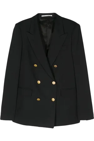 TAGLIATORE Twill double-breasted blazer