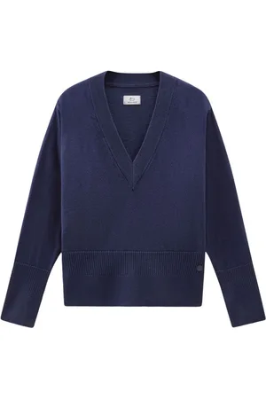 Woolrich V-neck cotton-cashmere jumper