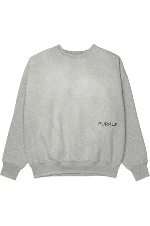 Purple Brand Wordmark cotton sweatshirt