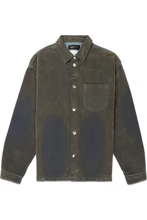 Purple Brand Faded denim shirt