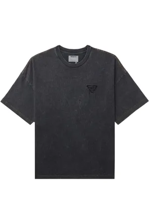 Musium Div. Logo-embroidered cotton T-shirt