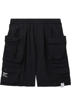 Musium Div. Logo-print cargo shorts