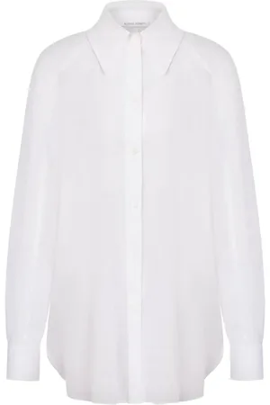 Alberta Ferretti Semi-sheer cotton shirt