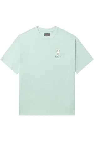 Musium Div. Graphic-print cotton-blend T-shirt