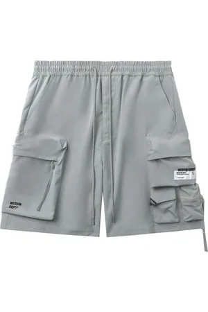 Musium Div. Drawstring-fastening cargo shorts
