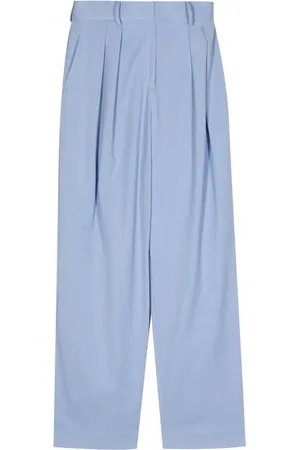 Staud Wide-leg pleated trousers