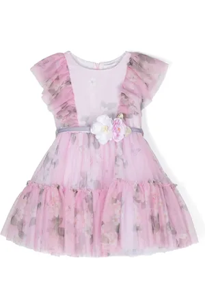 MONNALISA Floral-print party dress