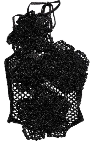 Cult Gaia Nazanin crochet top