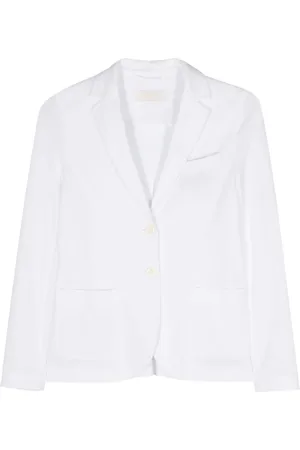 Circolo Piqué single-breasted blazer