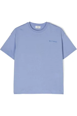Etro Embroidered-logo cotton T-shirt