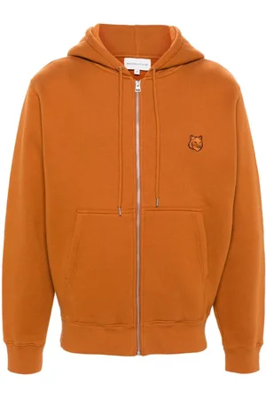 Maison Kitsuné Fox-motif cotton hoodie