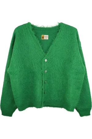SAINT MXXXXXX Mohair-blend cardigan