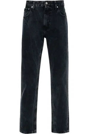 Calvin Klein Jeans Authentic high-rise straight-leg Jeans - Farfetch