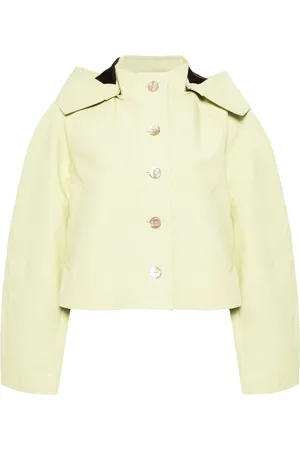 ULLA JOHNSON Hooded cropped jacket