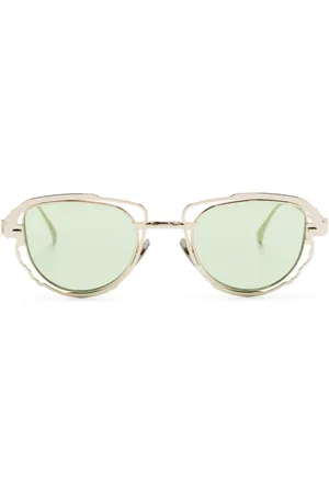 KUBORAUM H02 geometric-frame sunglasses