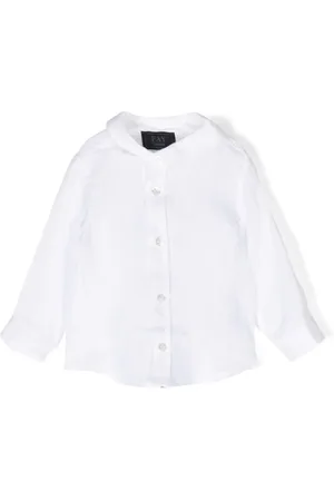 FAY Long-sleeve linen shirt