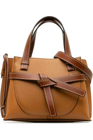 Loewe 2020 mini Gate leather tote bag
