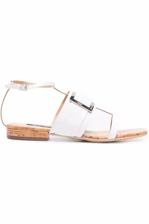 Sergio Rossi Sr Prince leather sandals