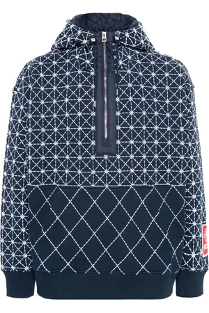 Kenzo Sashiko Stitch cotton hoodie