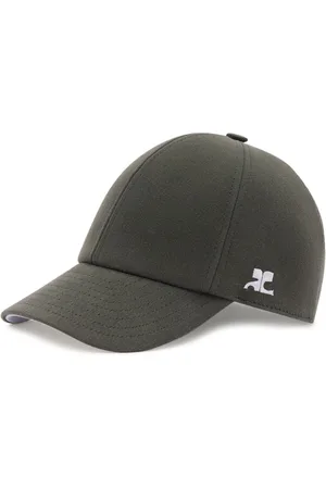 Courrèges Logo-embroidered cotton baseball cap